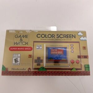 Nintendo Super Mario Bros Game and Watch Limited Edition Brand New Never Opened